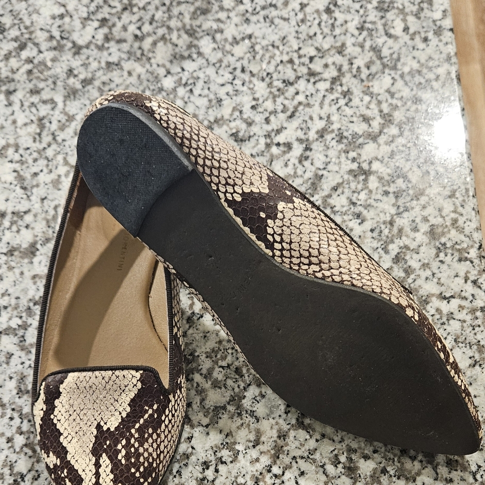 Mercanti Fiorentini Brown Flats Size 7.5